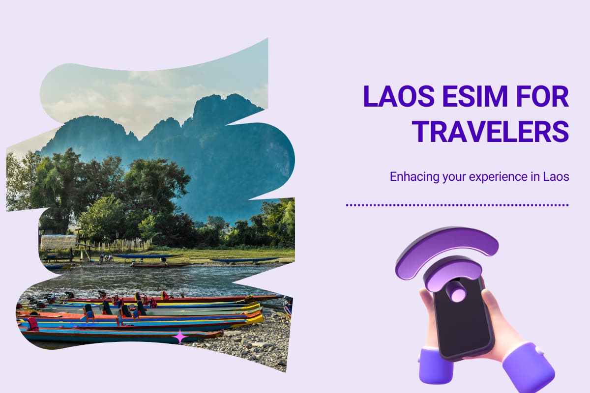 Laos eSIM for Travelers Enhacing your experience in Laos