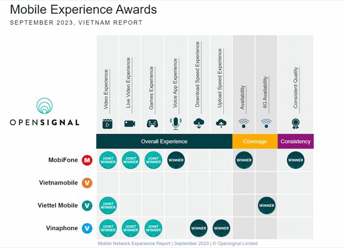 Mobile Internet Experience Award in Vietnam 2024