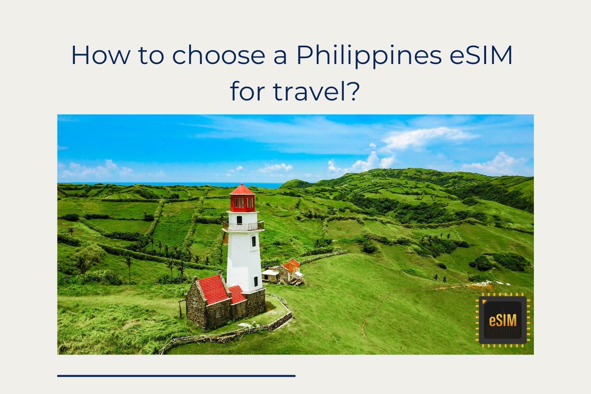 choose a Philippines eSIM for travel