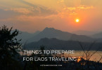 things to prepare for laos traveling