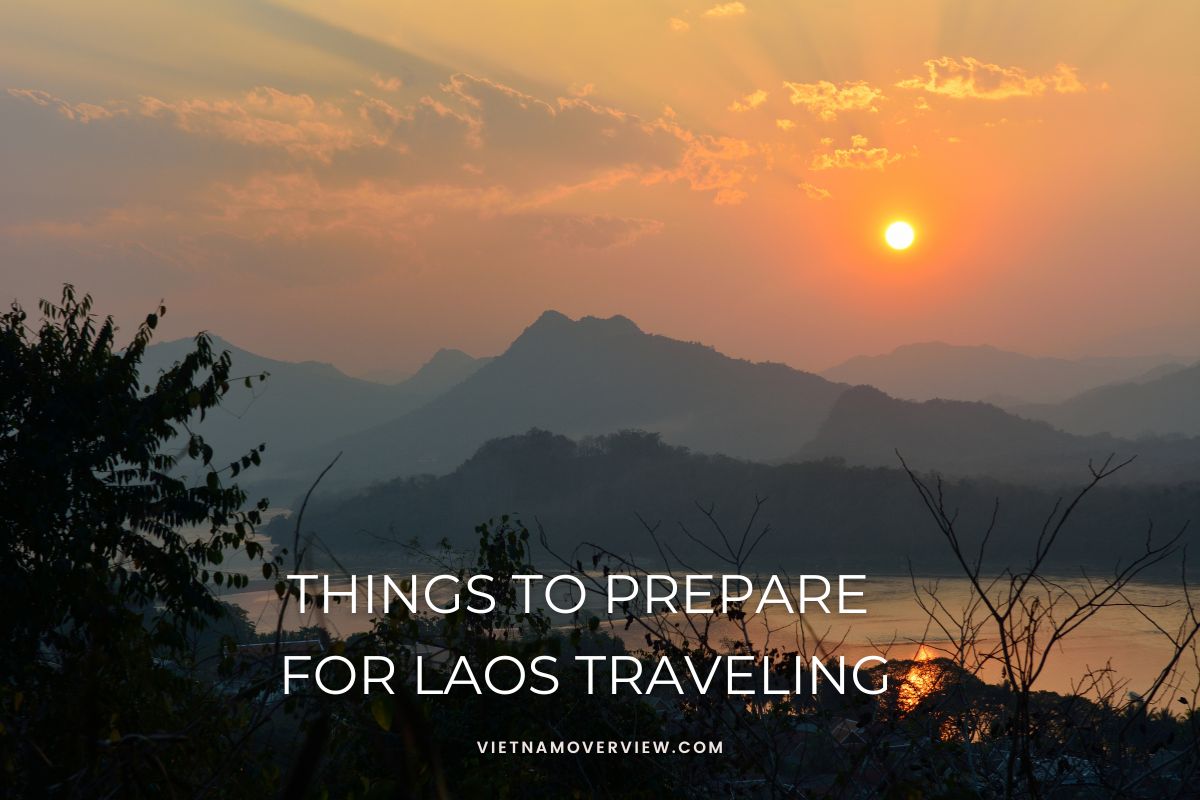 things to prepare for laos traveling